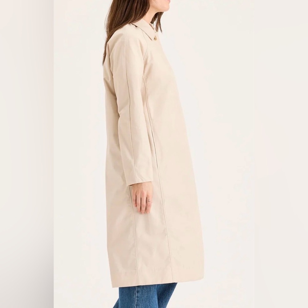 Dockers Trench Coat Regular Large Fit Beige - Picture 2 of 9